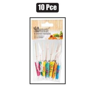 Toothpicks fancy umbrella 10pc hillhouse