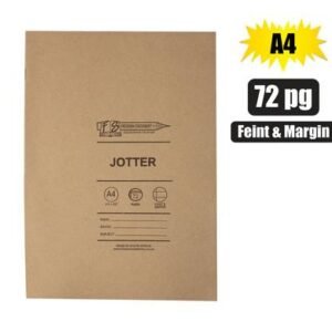 Book soft-cover a4 72pg jotter f/m