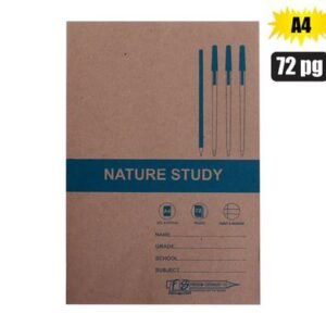 Book soft-cover a4 72pg nature study f/m