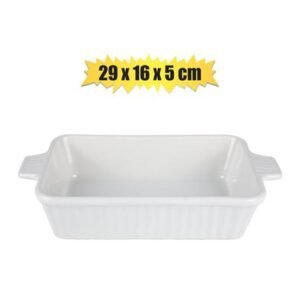 Oven dish 29x16x5cm ceramic rect