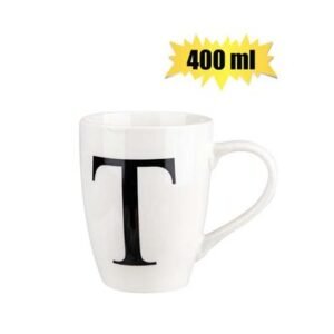 Mug daily tall letter t,400ml