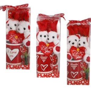 Mug occasions love w/twin bears