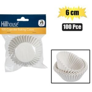 Baking-cup paper 100pc-med 6cm hillhouse