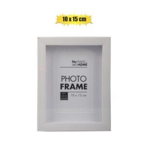 Picture-frame pl shadow box 10x15cm whit