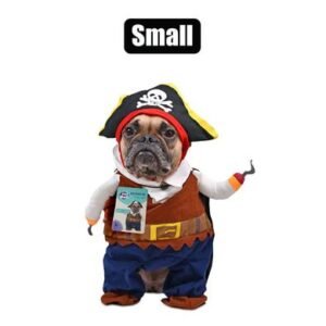 Pet dog novelty clothing pirate-small