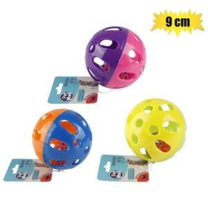 Pet cat toy ball in a ball 9cm