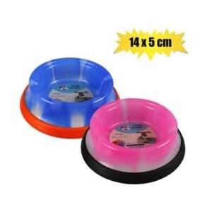 Pet dog/cat bowl tiedye finish 14x5cm