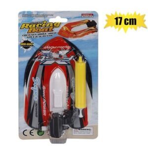 Vehicle boat rubber duck wind up 17cm