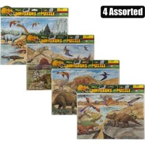 Puzzle jigsaw educational dino 48pc