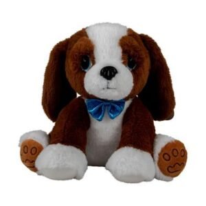 Plush dog puppy eyes w/long ears 28cm