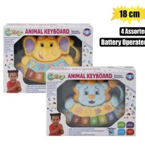 Baby toy edu animal keyboard b/o 18cm