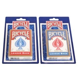 Playing cards bicycle league back blstr