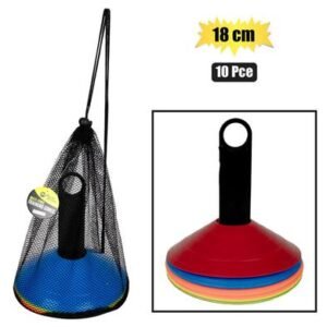 Cones flat 10pc set 18cm