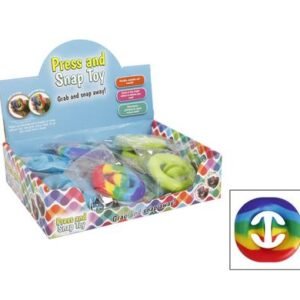 Novelty sensory stress press hand toy