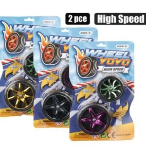Novelty yo-yo tyre 2pc 21x13cm