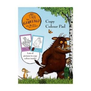Book colouring copy gruffalo