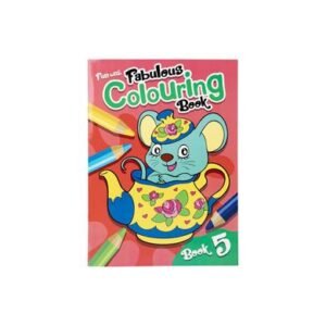 Book colouring fun with fabulous 5