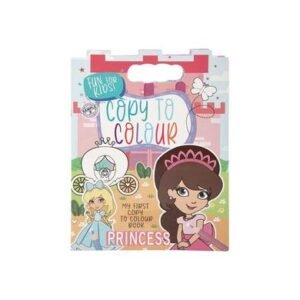 Book colouring copy princess